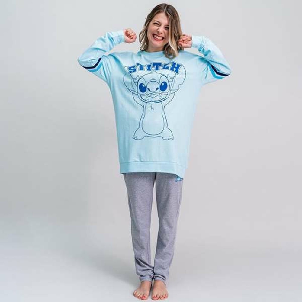 Pyjama Stitch Light Blue