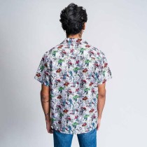 Men’s Short Sleeve T-Shirt Marvel Light grey