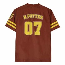 Herren Kurzarm-T-Shirt Harry Potter Gryffindor Dunkelrot
