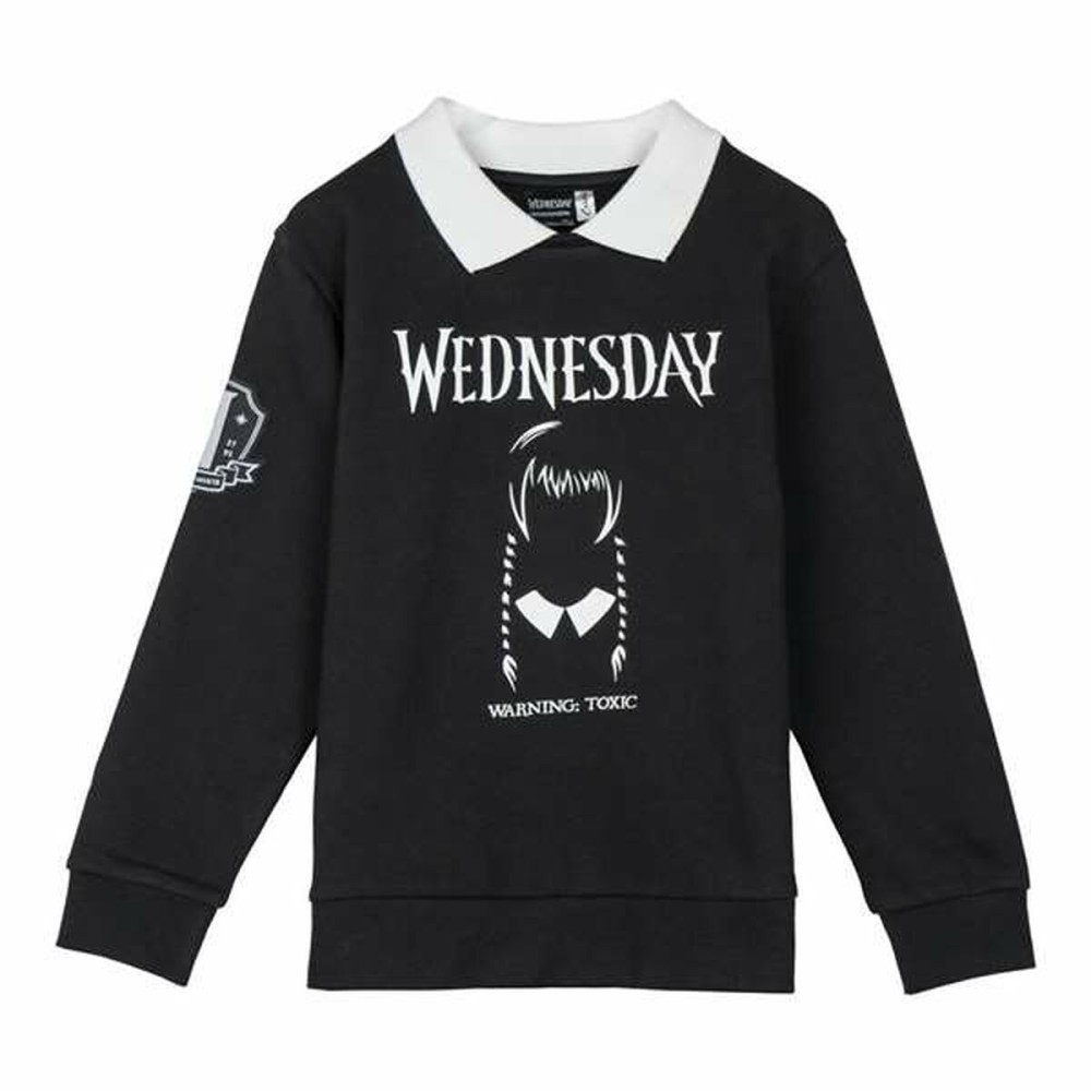 Kinder-Sweatshirt Wednesday Dunkelgrau