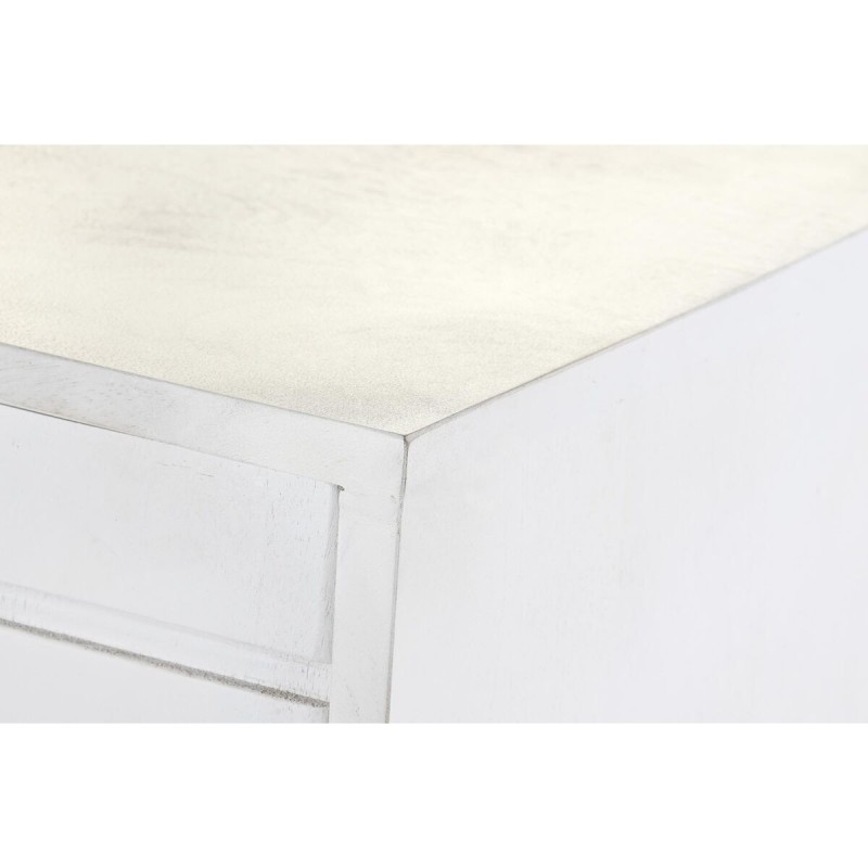 Sideboard DKD Home Decor Rhombus White Brass Mango wood (157 x 43 x 84 cm)