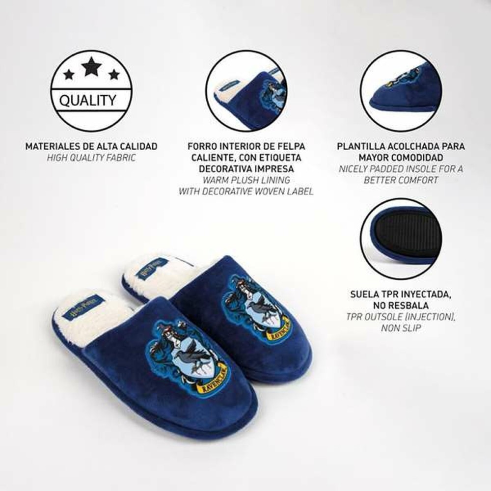 House Slippers Harry Potter Ravenclaw Blue