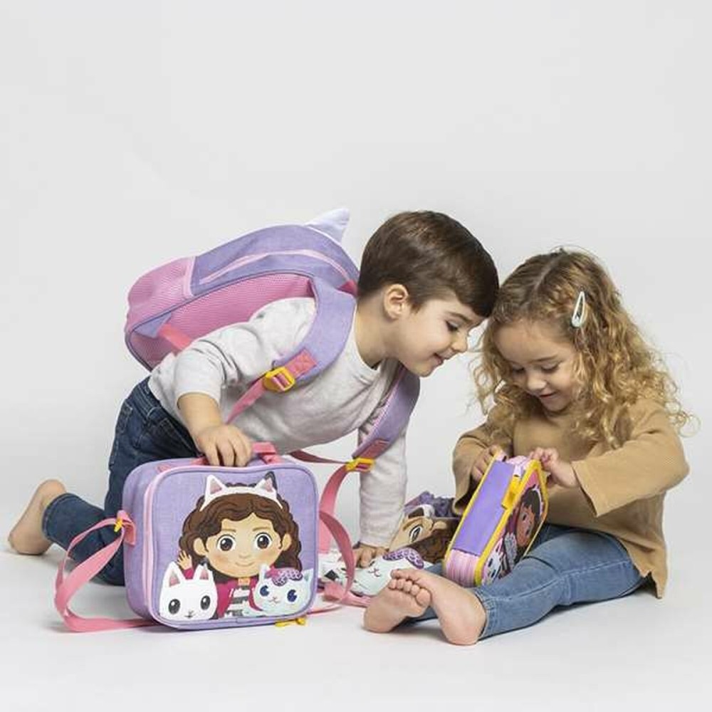 Lunchbox Gabby's Dollhouse Lila 21,5 x 19,0 x 8,5 cm