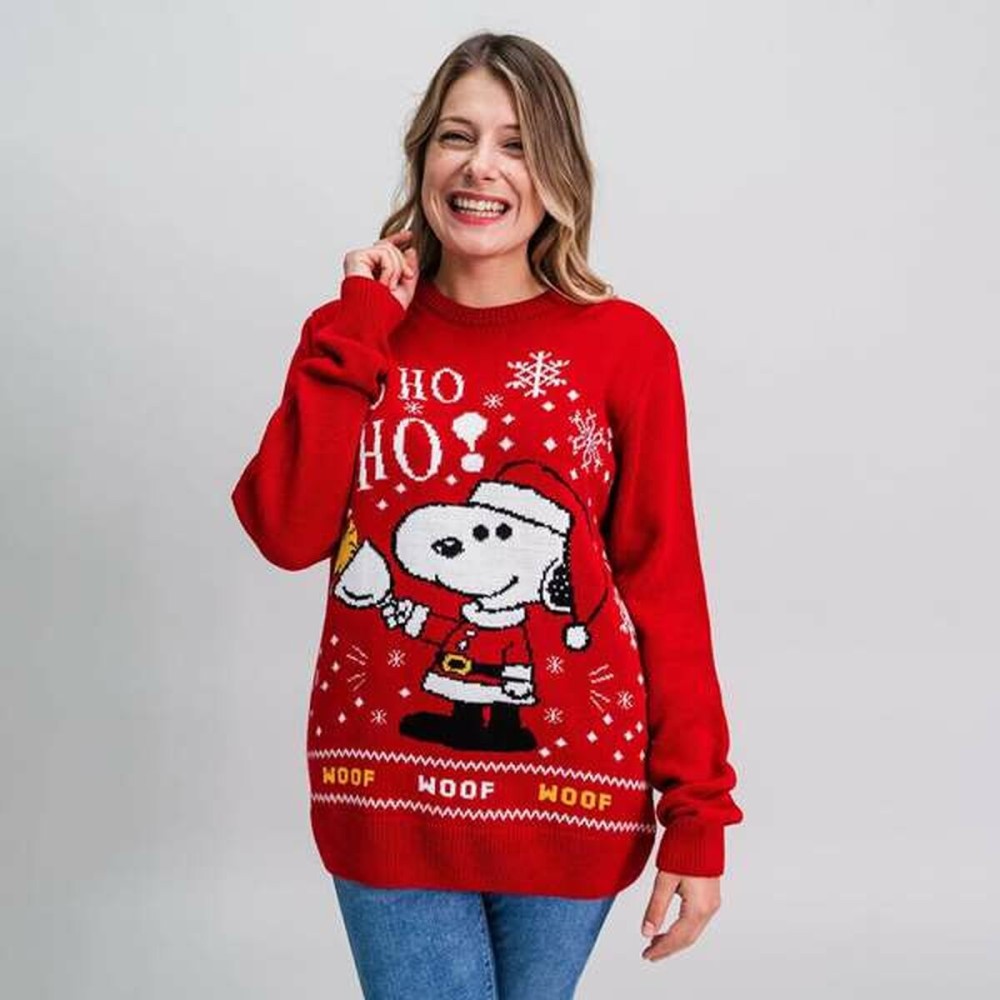 Unisex Jumper Snoopy Red