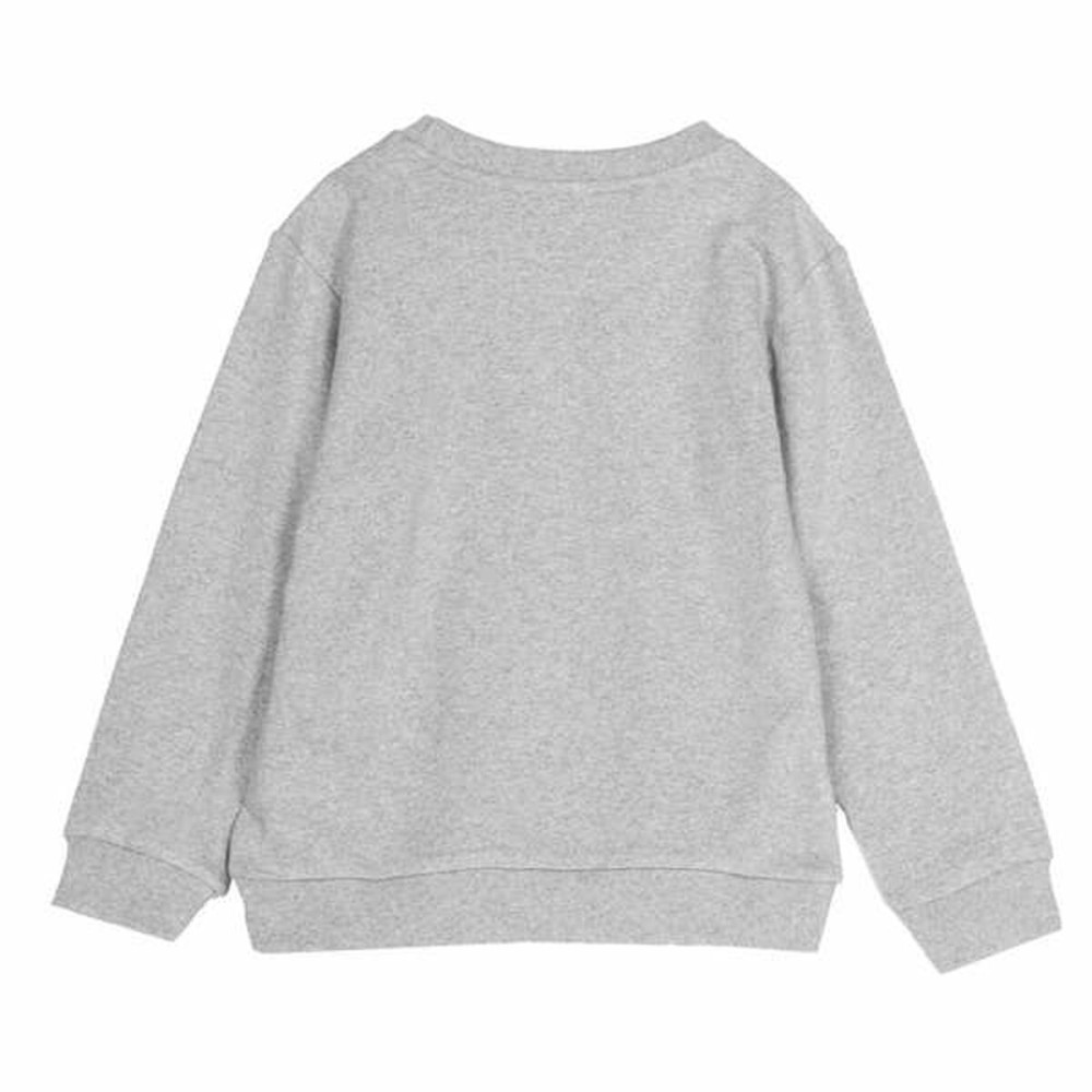 Unisex Sweatshirt without Hood Inside Out Grey