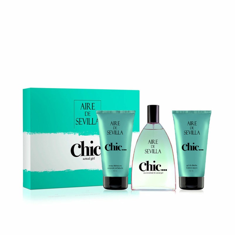 Set mit Damenparfüm Aire Sevilla Chic… EDT 3 Stücke