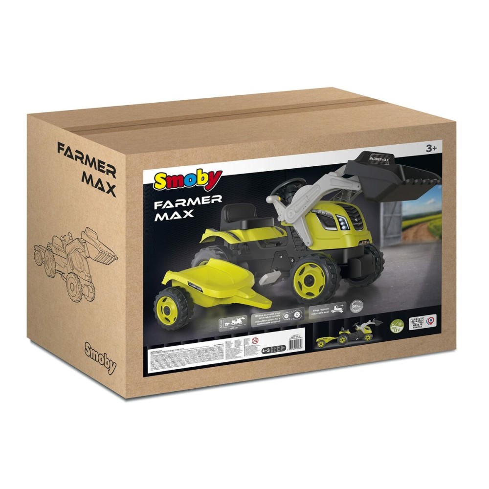 Tracteur à pédale Smoby