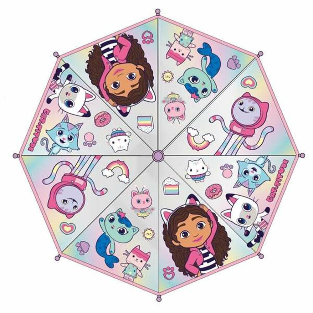 Parapluie Gabby's Dollhouse Rose 45 cm