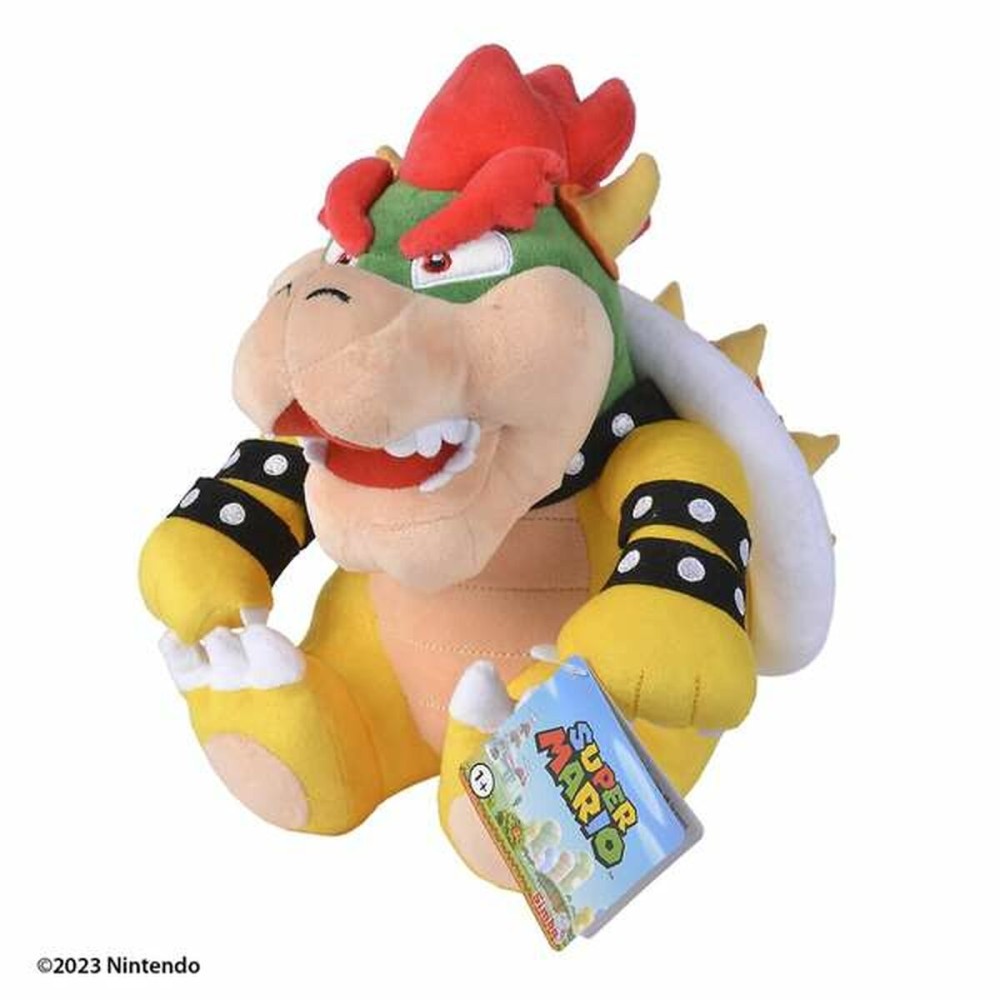 Fluffy toy Super Mario Browser 30 cm Multicolour