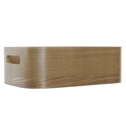 Set dekorativer Karten DKD Home Decor natürlich Holz MDF 35,5 x 25 x 10 cm