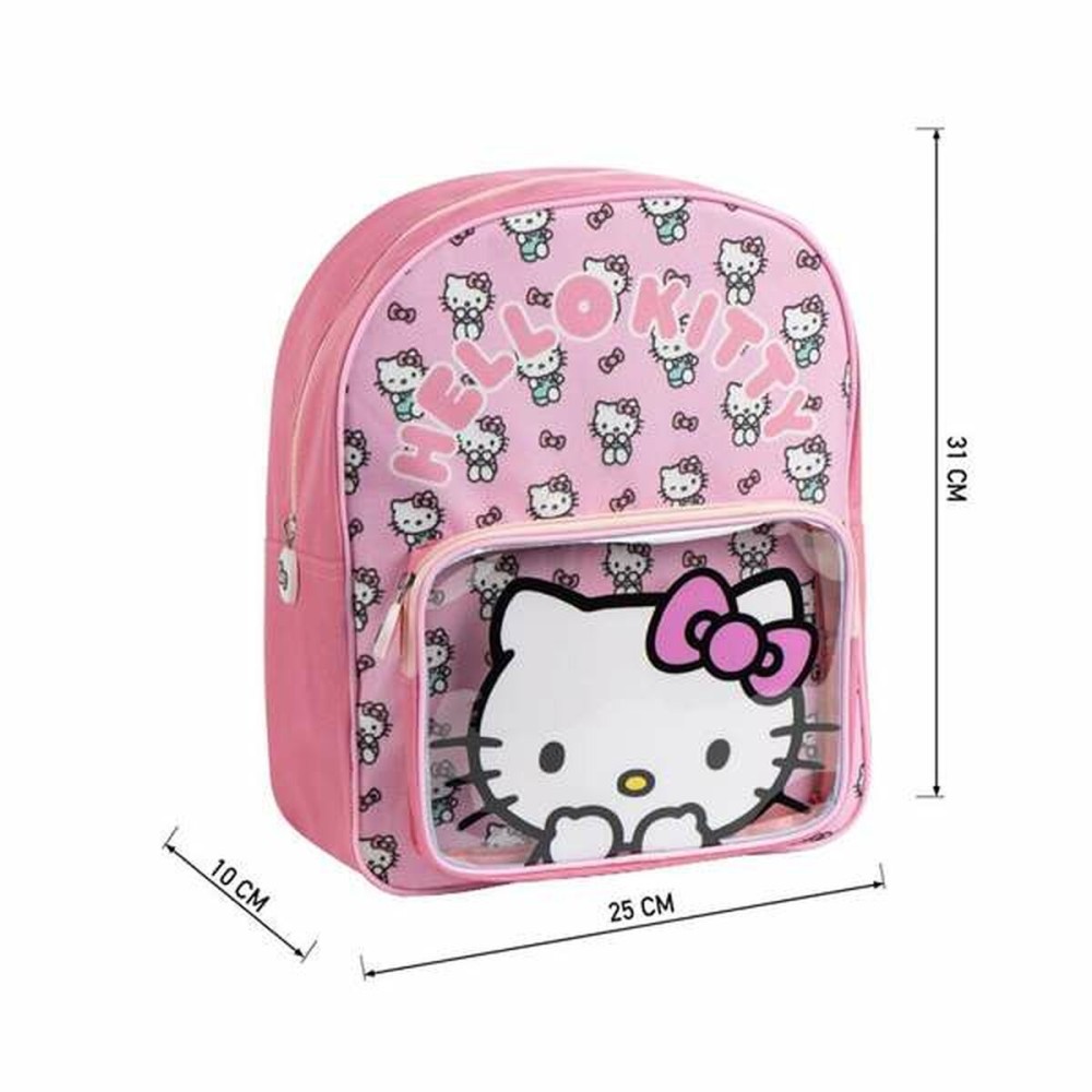 Schulrucksack Hello Kitty Rosa