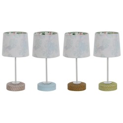 Desk lamp DKD Home Decor Ceramic 16 x 16 x 33 cm Multicolour 220 V 25 W 4 Pieces