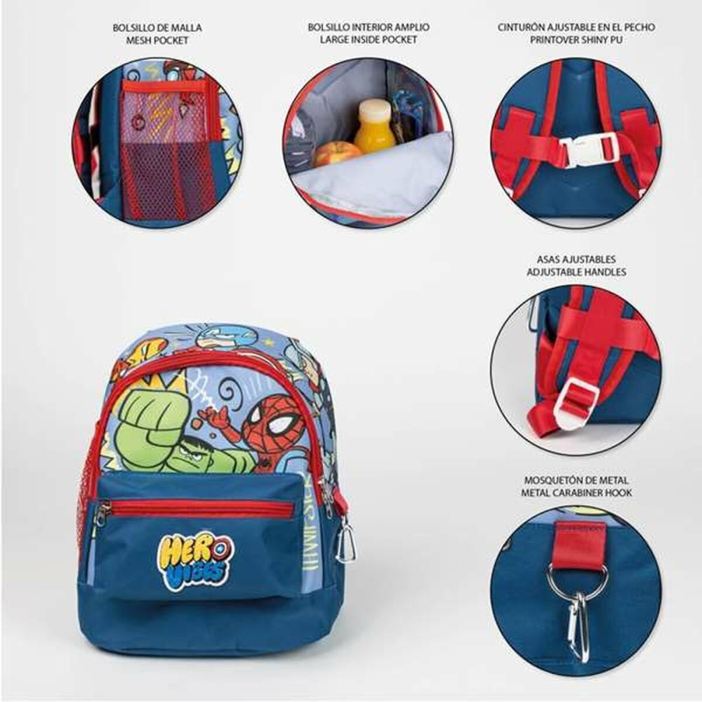 Hiking Backpack The Avengers 25 x 27 x 16 cm Children's