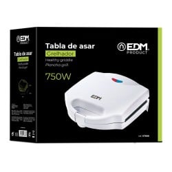 Sandwich Maker EDM 07666 White 750 W