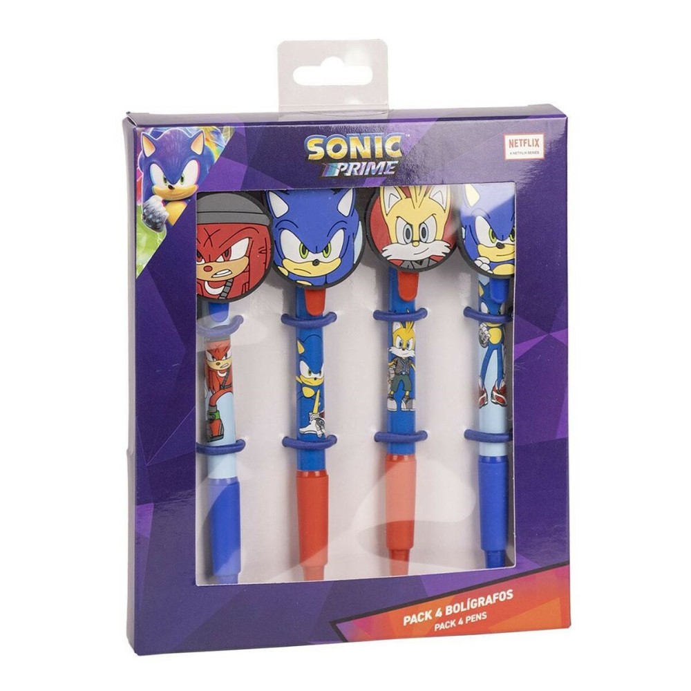 Kugelschreiber-Set Sonic 4 Stücke