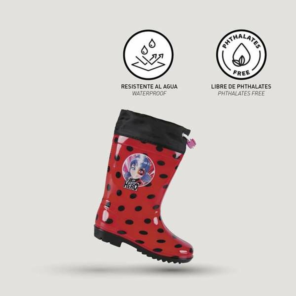 Bottes en Caoutchouc pour Enfants Lady Bug 27