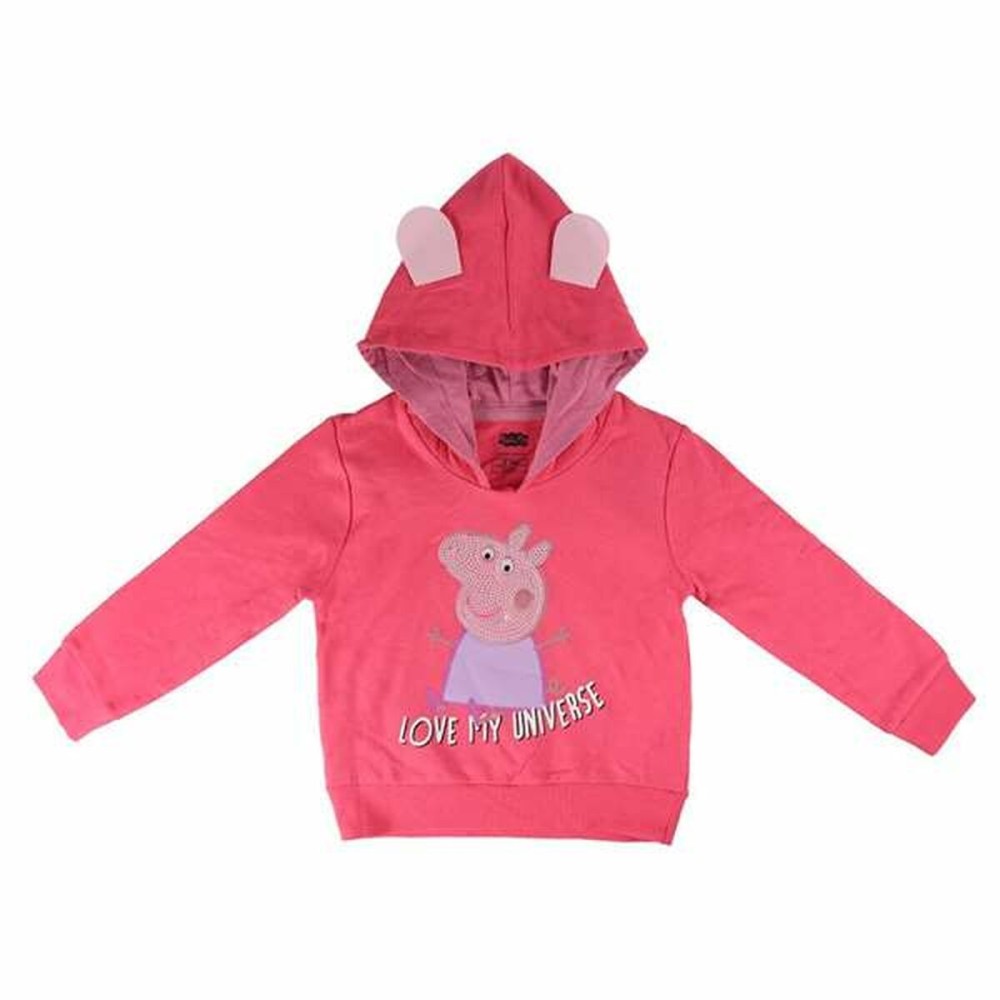 Sweat-shirt à capuche fille Peppa Pig