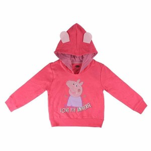 Sweat-shirt à capuche fille Peppa Pig