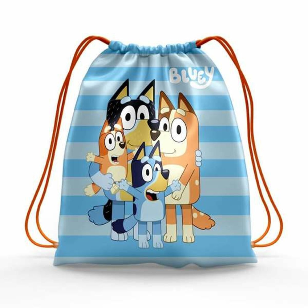 Rucksacktasche mit Bändern Bluey Blue 42,0 x 32,0 cm