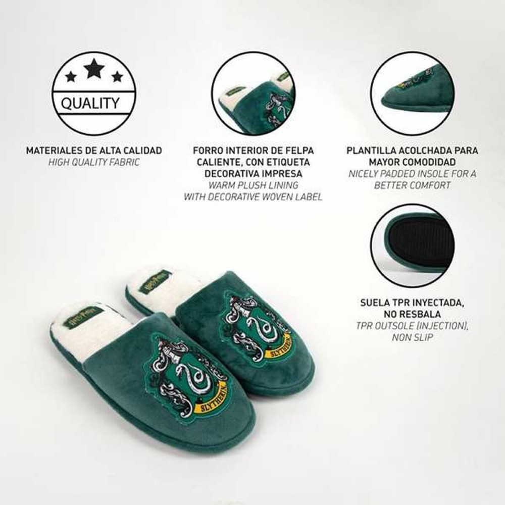 Chaussons Harry Potter Slytherin Vert 42-43