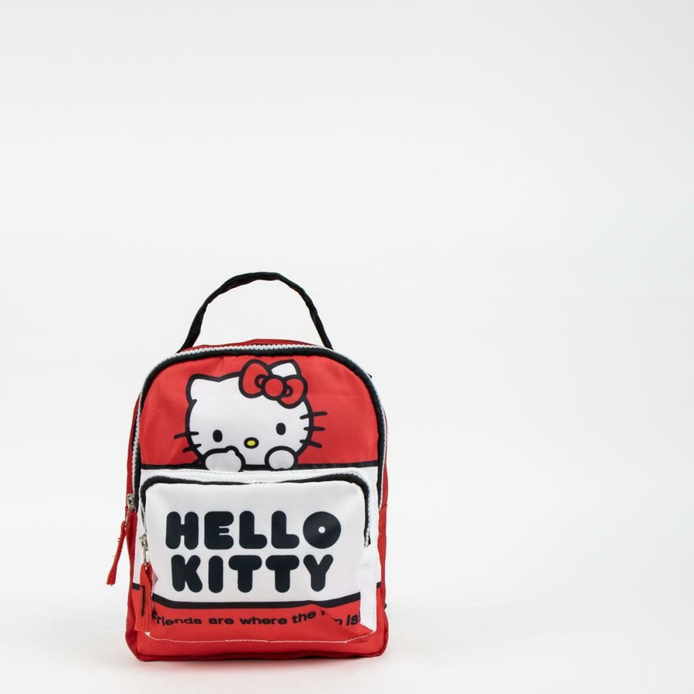 School Bag Hello Kitty Red 19,0 x 23,0 x 8,0 cm