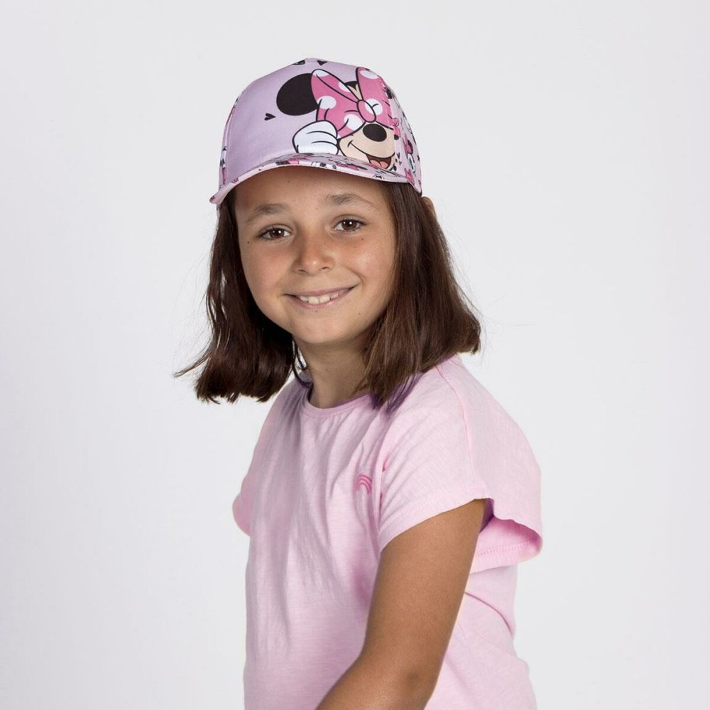 Kinderkappe Minnie Mouse Rosa