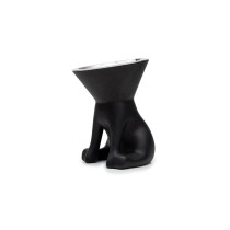 Mangeoire pour chiens United Pets Up Elisabeth Noir Acier inoxydable Polyéthylène 1 L