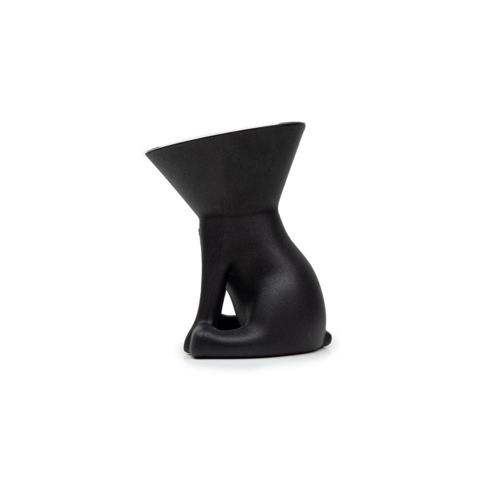 Mangeoire pour chiens United Pets Up Elisabeth Noir Acier inoxydable Polyéthylène 1 L