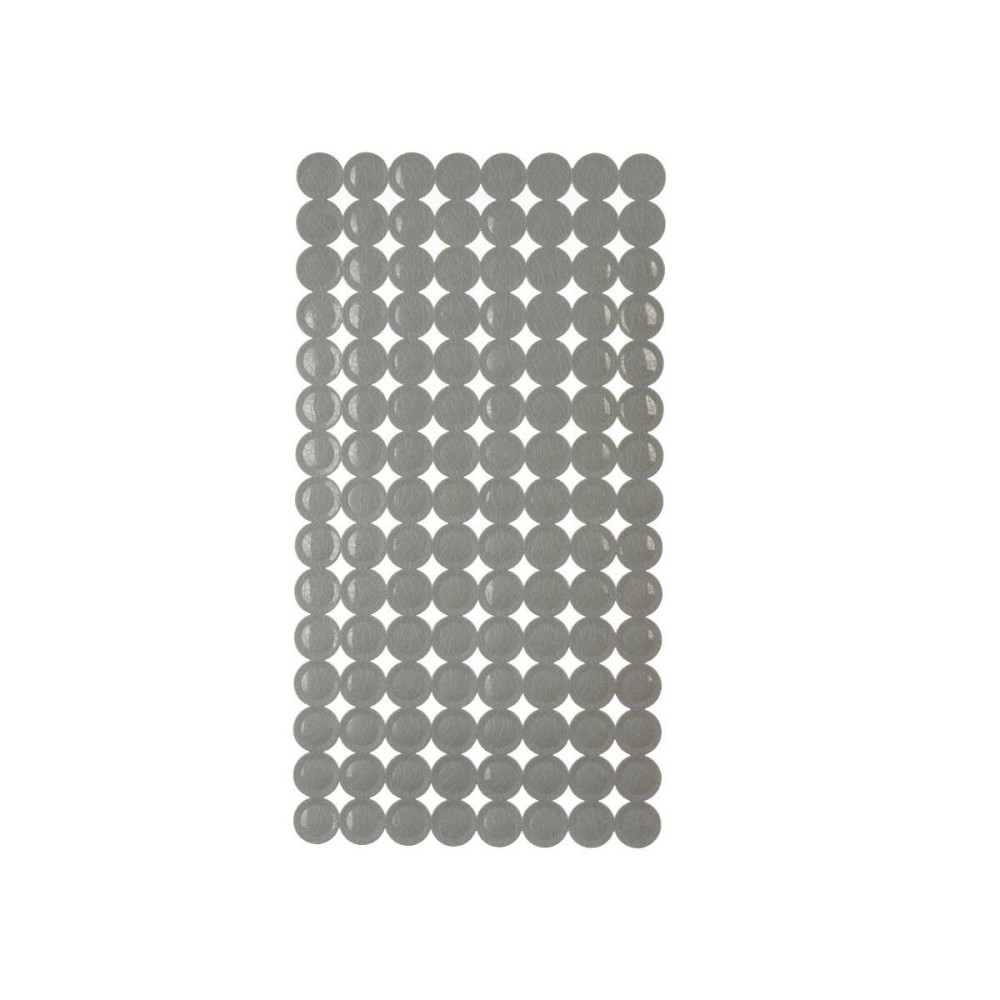 Non-slip Shower Mat Grey PVC 68 x 36 x 1 cm (6 Units)