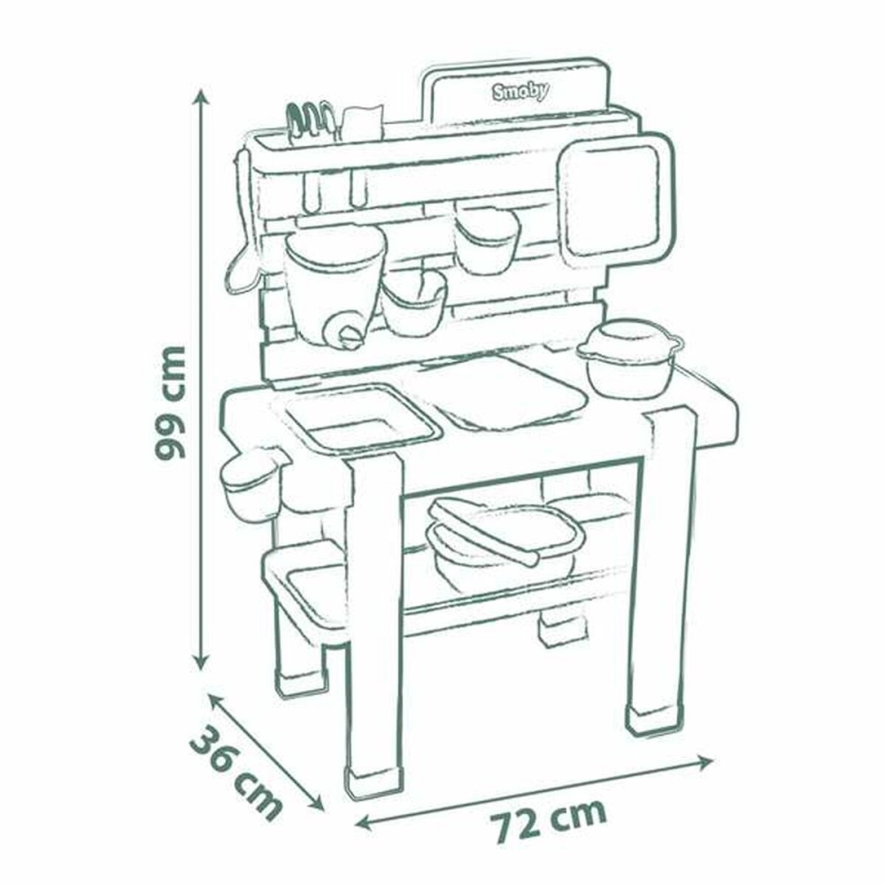 Plateau d'Équilibre Smoby Multicouleur