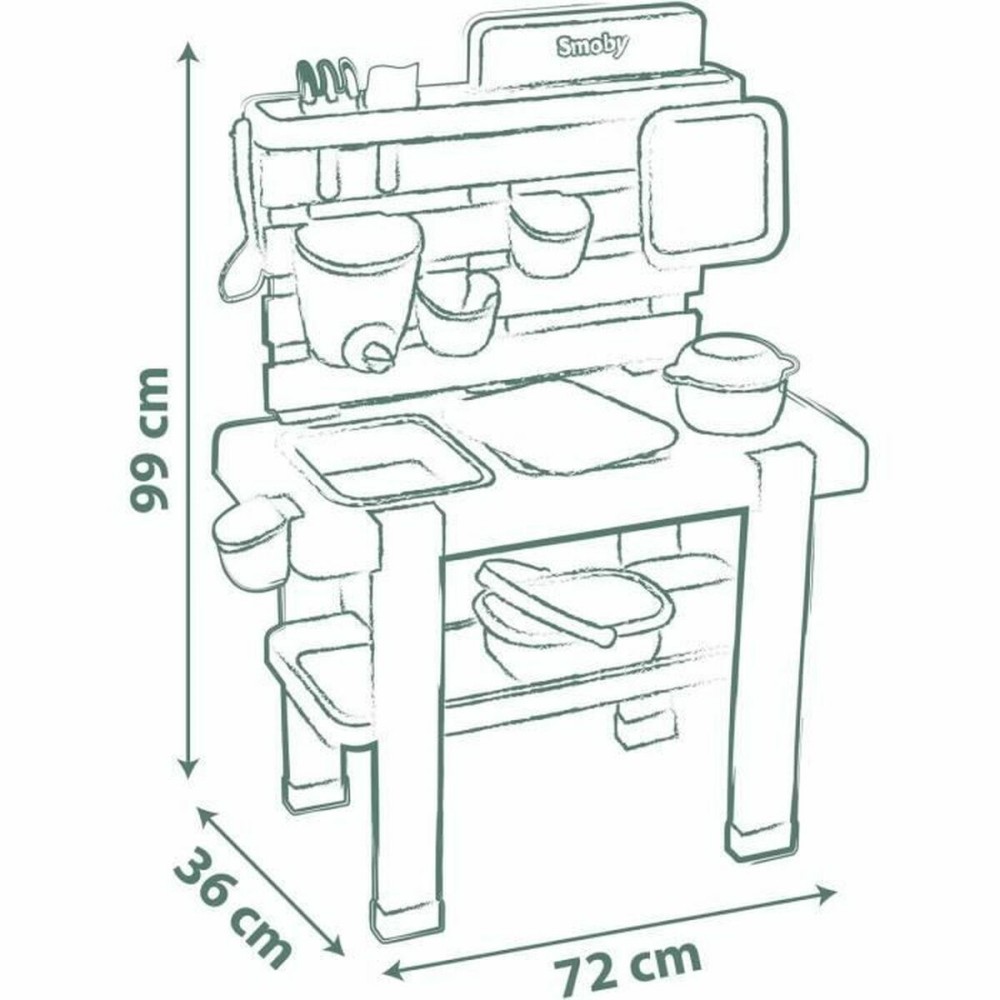 Plateau d'Équilibre Smoby Multicouleur