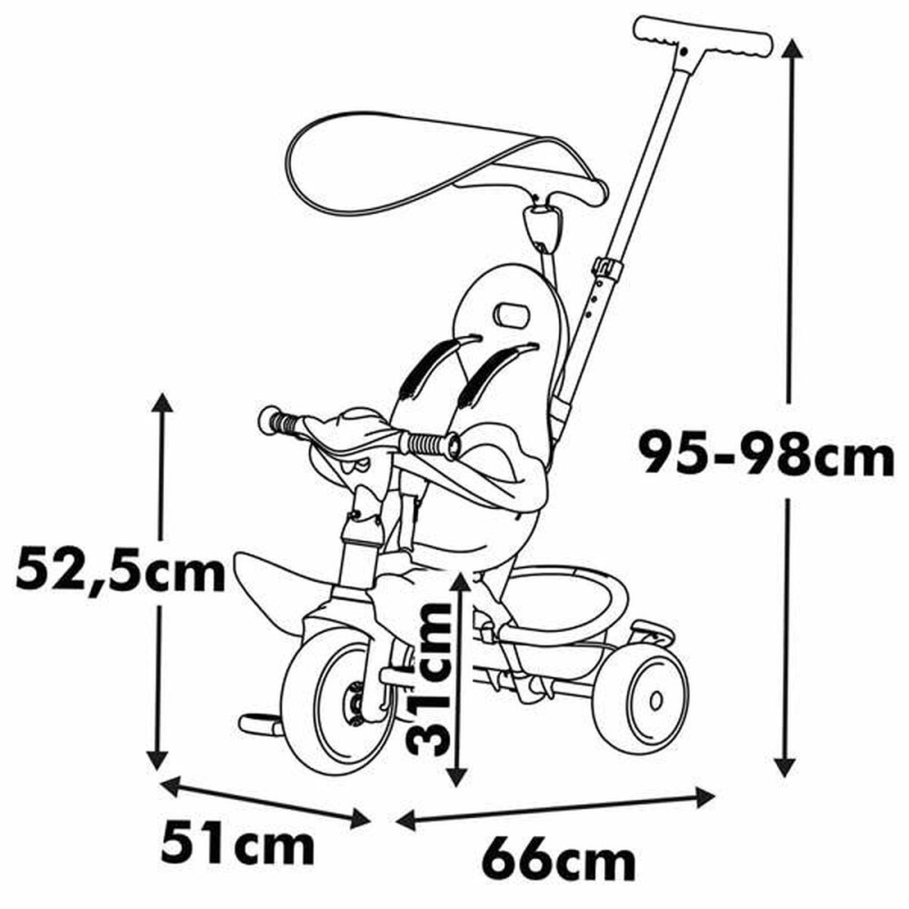 Plateau d'Équilibre Smoby Métallisé