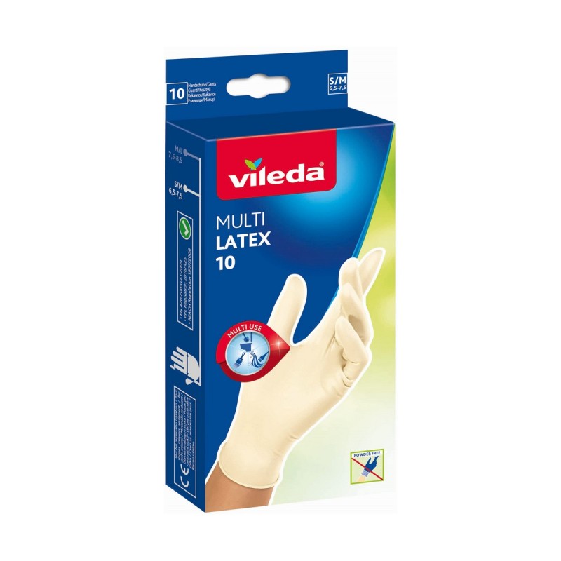 Gants Vileda 10 Pièces S/M