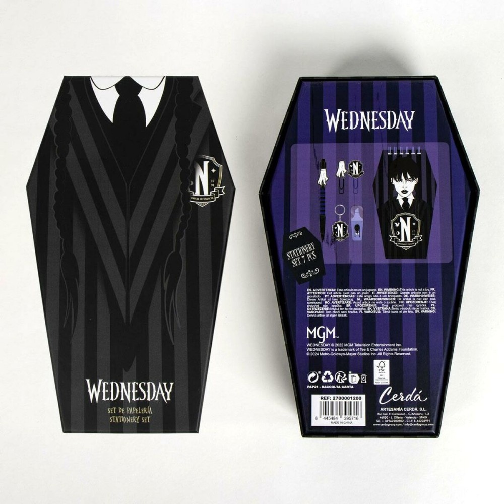 Papierwaren-Set Wednesday