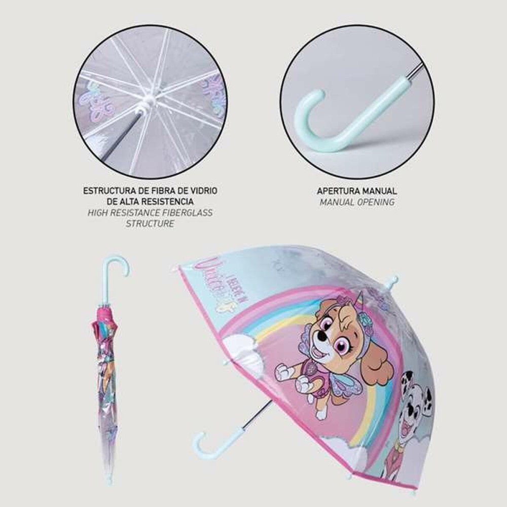 Regenschirm The Paw Patrol Rosa Ø 71 cm
