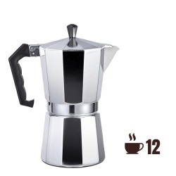 Cafetière Italienne EDM Aluminium 12 Tasses