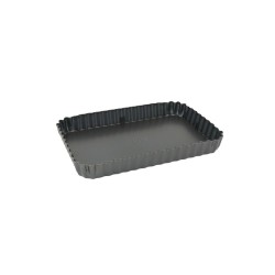 Springform Pan Quttin Rectangular 27,3 x 20 x 3 cm (6 Units)