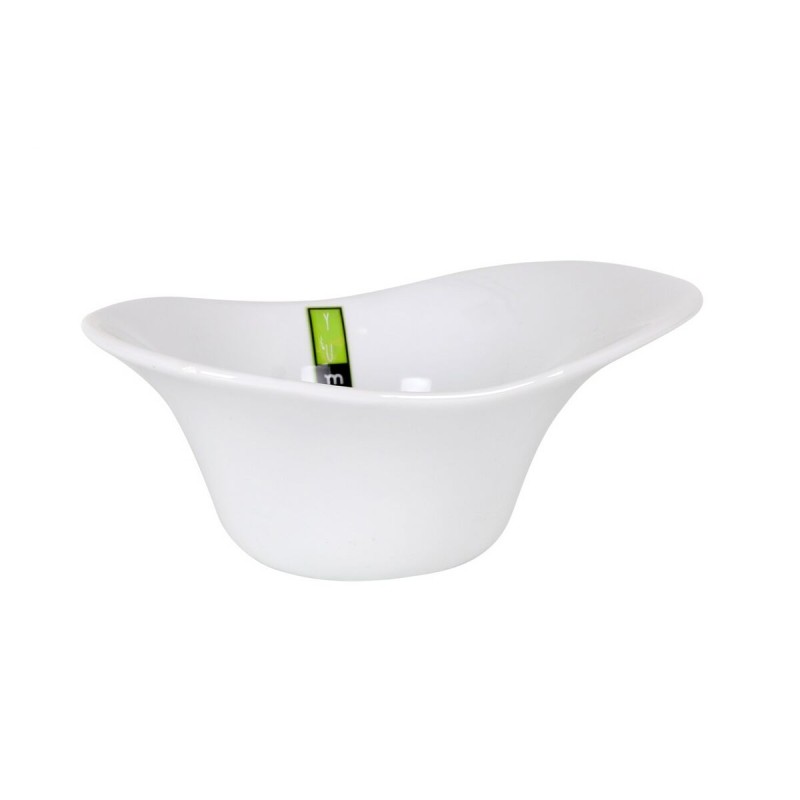 Bowl La Mediterránea Yummy White 18,4 x 13 x 7,3 cm (18 Units)