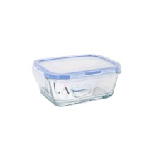 Hermetic Lunch Box LAV Grey Transparent 0,4 l (12 Units)