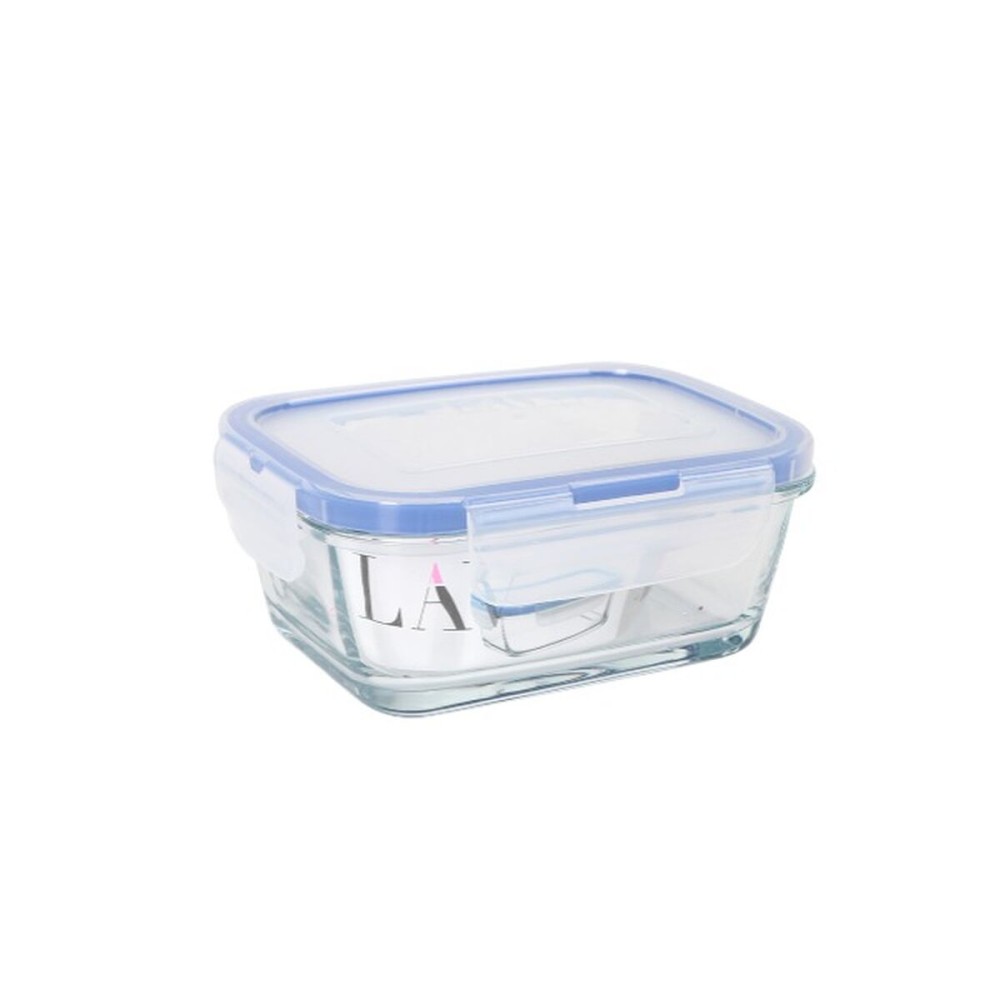 Hermetic Lunch Box LAV Grey Transparent 0,4 l (12 Units)