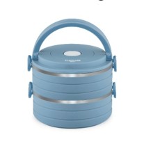 Lunchbox-Set ThermoSport Blau Rot Stahl Kunststoff 600 ml 2 Stücke (6 Stück)