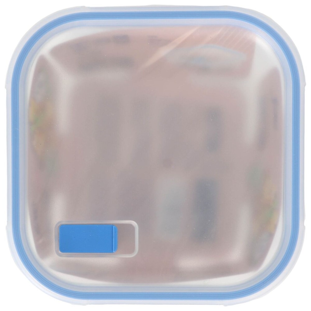 Hermetic Lunch Box Quttin Boho Transparent 1,1 L (6 Units)