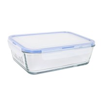 Hermetic Lunch Box LAV Grey Transparent 1,9 L (8 Units)