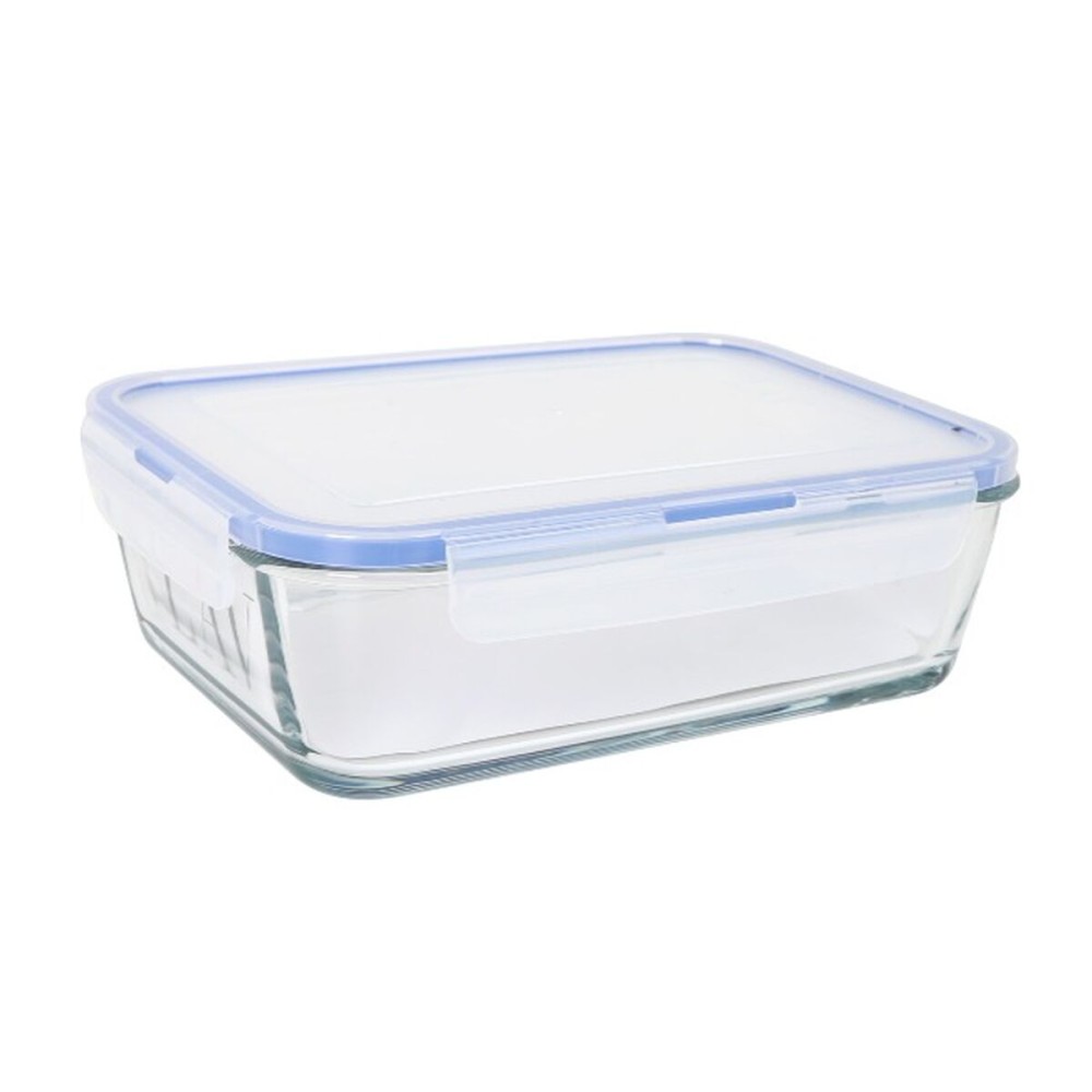 Hermetic Lunch Box LAV Grey Transparent 1,9 L (8 Units)
