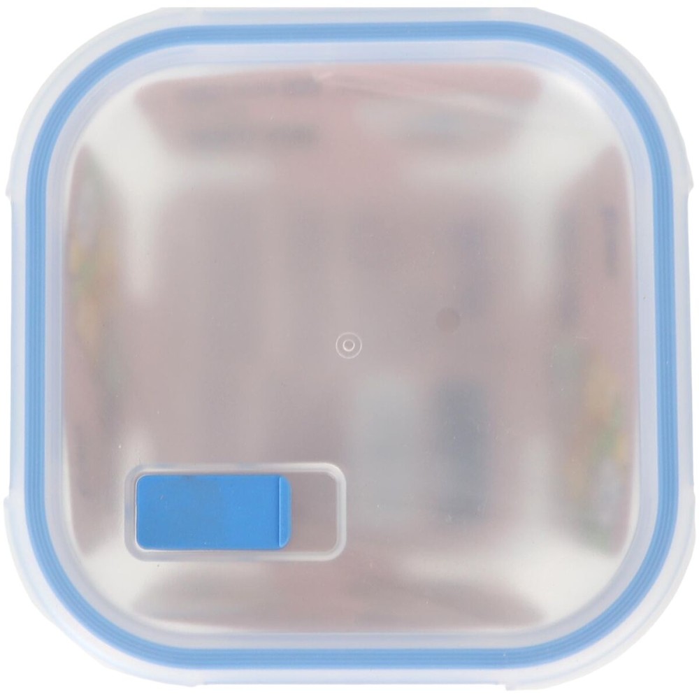 Hermetic Lunch Box Quttin Boho Transparent 750 ml (6 Units)