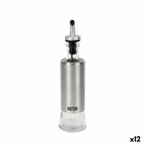 Ölfläschchen Quttin Durchsichtig Silberfarben Edelstahl 0,3 L (12 Stück)