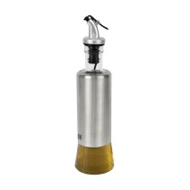 Ölfläschchen Quttin Durchsichtig Silberfarben Edelstahl 0,3 L (12 Stück)