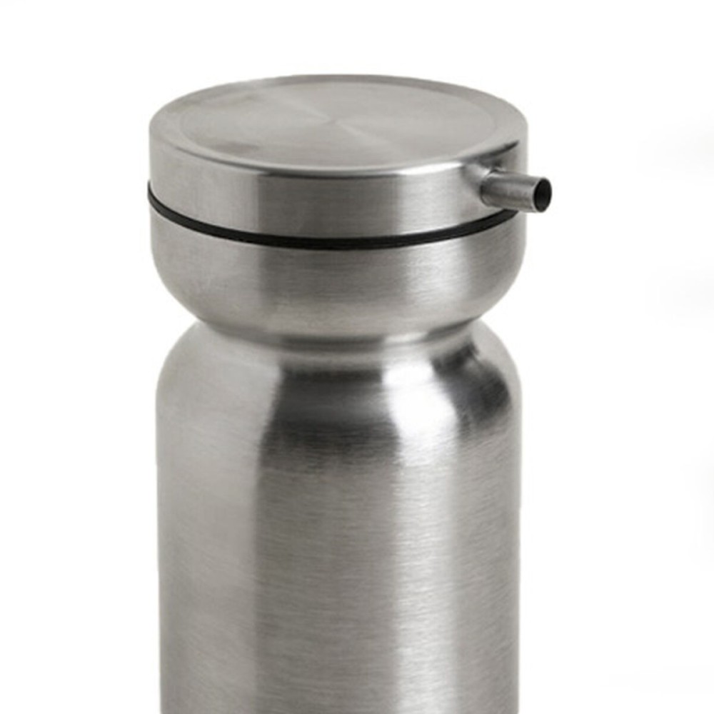 Ölfläschchen Quttin Durchsichtig Silberfarben Edelstahl 0,36 L (12 Stück)