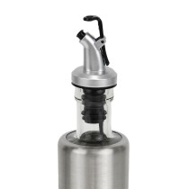 Ölfläschchen Quttin Durchsichtig Silberfarben Edelstahl 0,3 L (12 Stück)