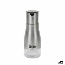 Ölfläschchen Quttin Durchsichtig Silberfarben Edelstahl 0,32 L (12 Stück)